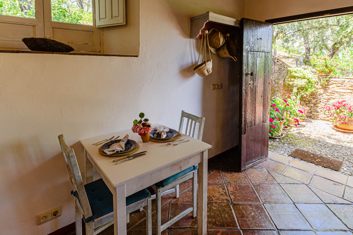 Puerta a terraza delantera